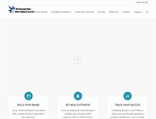 Tablet Screenshot of enterpriseservicelevel.com